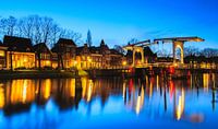Avond in Weesp van Arjan Keers thumbnail