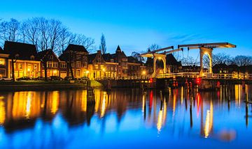 Avond in Weesp van Arjan Keers