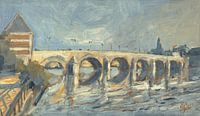 Saint Servatius Bridge, homage to Christo. by Nop Briex thumbnail