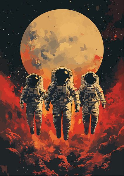 Astronaut by R Pevitanada