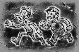 Wie schnell die Lüge auch sein mag, die Wahrheit wird sie einholen ( Sprichwort / Sprichwort ) von Jose Lok