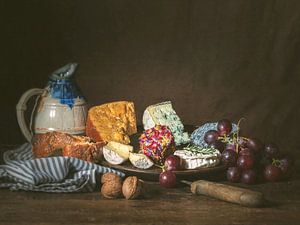 Assorted cheeses by Miriam Meijer, en pleine campagne.....