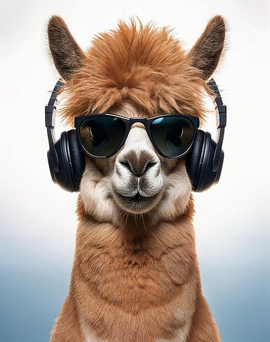 Stoere alpaca...