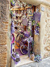 Lavender Shop Pienza Tuscany by Dorothy Berry-Lound