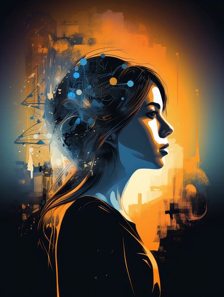 Thought Explosion: The Portrait of the Future Mind by Eva Lee