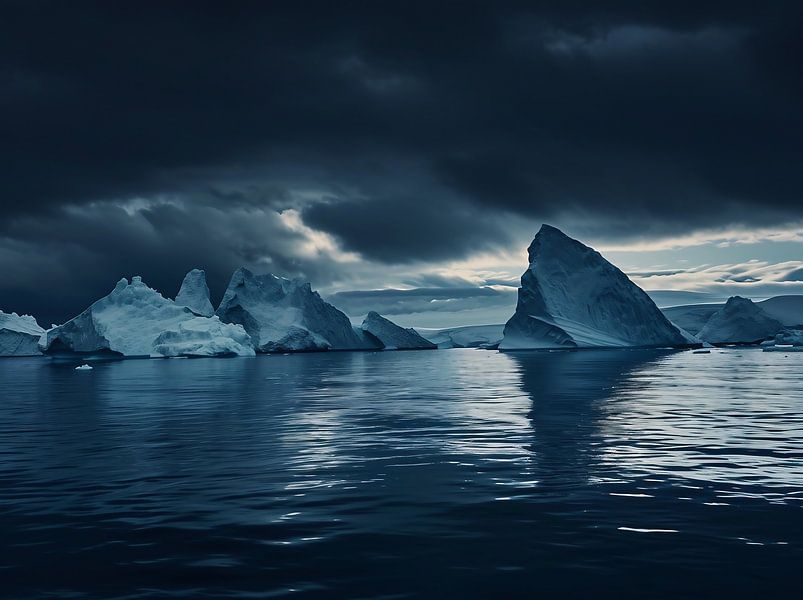 Eisberg von fernlichtsicht