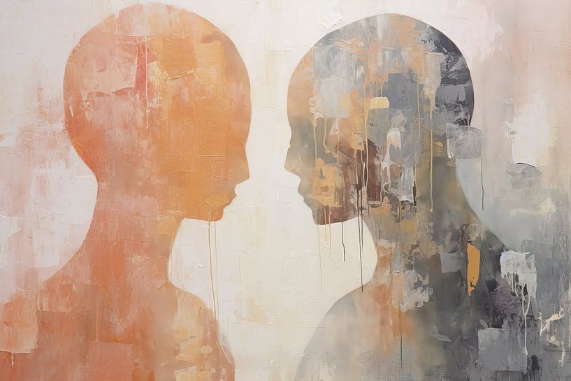 Painting Gossamer Connection | Love by Eye catching paintings