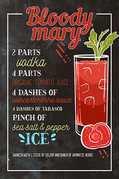 Bloody Mary drankje van ColorDreamer