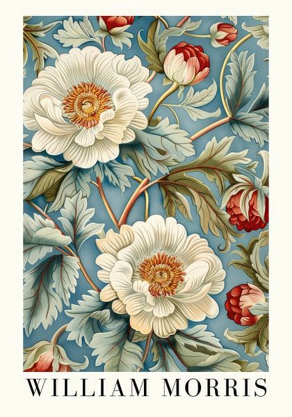 William Morris Poster by Niklas Maximilian