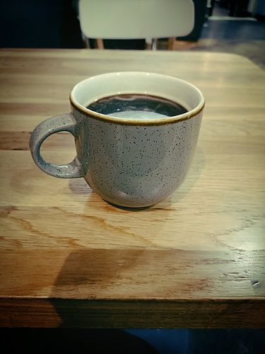 Eine Tasse Kaffee in New Castle