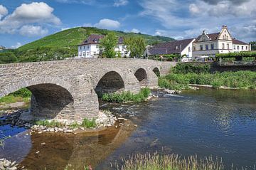 Wine village Rech in the Ahr valley by Peter Eckert