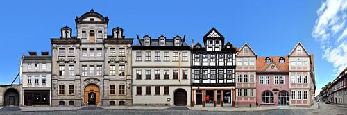Quedlinburg | Kornmarkt von Panorama Streetline