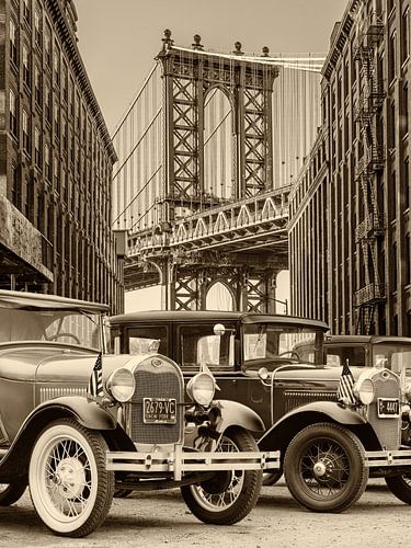 Ford Model A Oldtimer in New York - 1 von 2 von Martin Bergsma