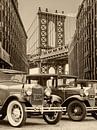The Ford Model A oldtimers in New York City - 1 of 2 by Martin Bergsma thumbnail