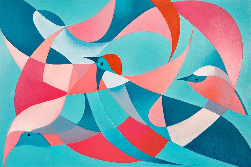 Flying colours - Bird's dream by Poster Art Shop