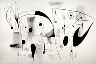 Abstract, minimalisme, zwart-wit van Joriali Abstract thumbnail