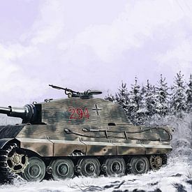 Tiger II Panzer von Wouter Florusse