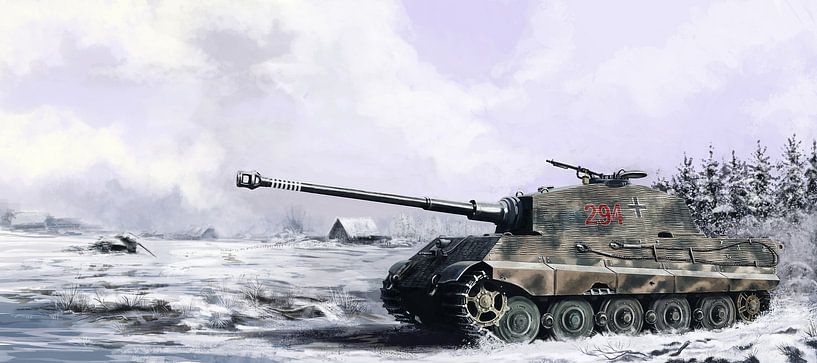 Tiger II Panzer von Wouter Florusse