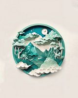 "Paysages fantastiques en couches - La beauté naturelle en dimensions&quot ;