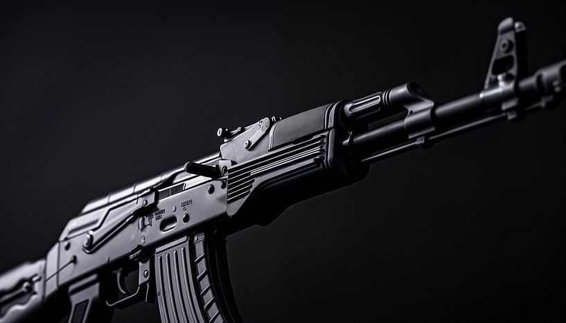 AK 47 Kalaschnikow-Panorama Nahaufnahme von TheXclusive Art