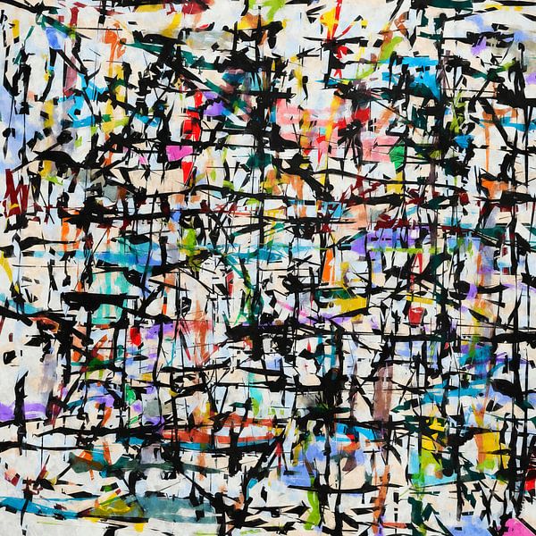 Pollock wink by Angel Estevez