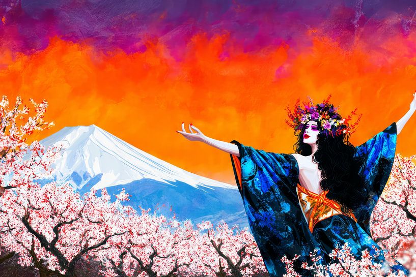 japanese pictorial art by Egon Zitter