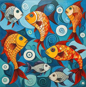 Sieben Fische