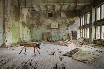 Salle de sport de Tchernobyl sur Perry Wiertz
