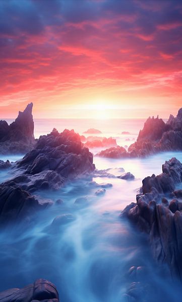 Unterwegs am Meer von fernlichtsicht