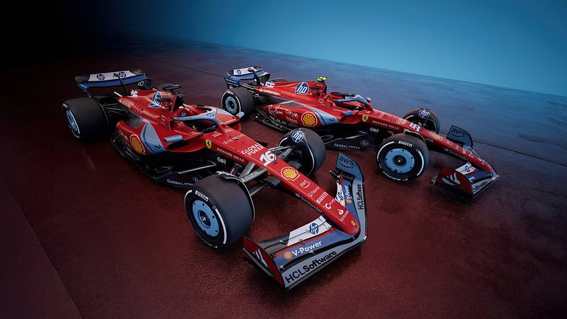 2024-Formula1-Ferrari-SF-24 by Hanzo Hasashi