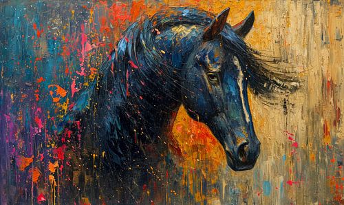 Kleurenpracht van Black Beauty