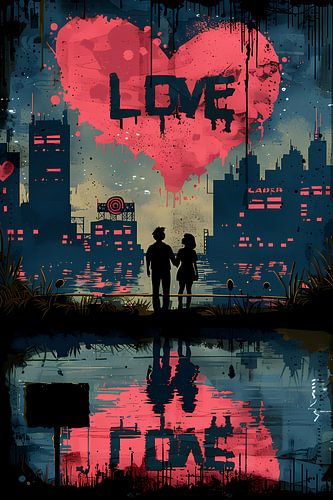 Abstract  Liefde Ladder Doel