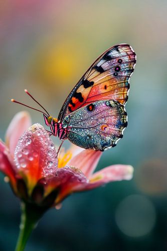 Farbenfroher Schmetterling