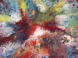Fluid Art No. 95 von GreenART by Hubert Fenzl