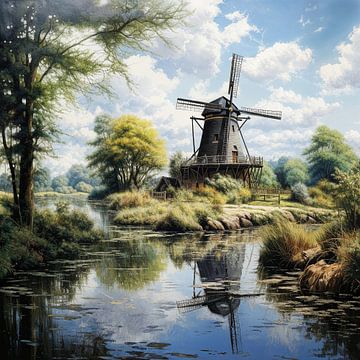 Landschap Schilderij van De Mooiste Kunst