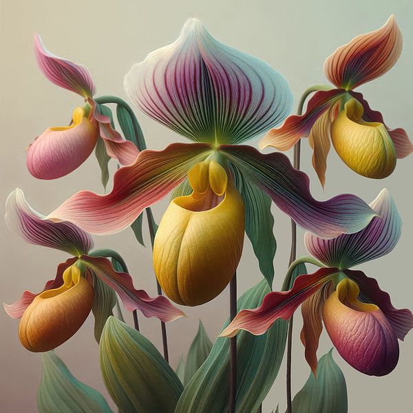 Lady's slipper Ostrich by Kay Weber