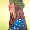 Woman With Headband by Helmut Böhm