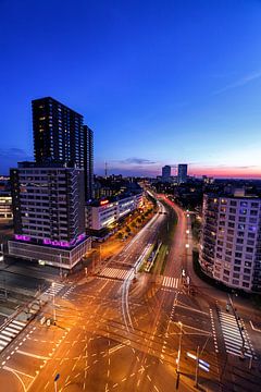 Rotterdam Vasteland in de nacht