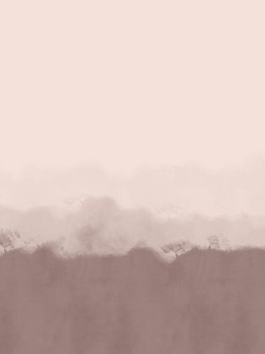 Warm color field abstract in Rothko style