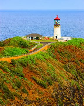 Der Kilauea-Leuchtturm auf Kauai, Hawaii