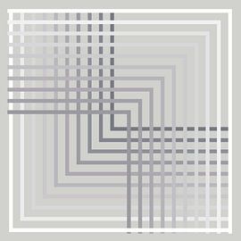 Geometric Gray Grid by Marcio Pontes