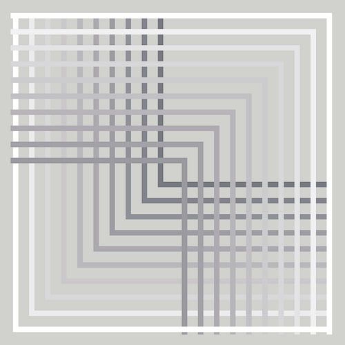Geometric Gray Grid
