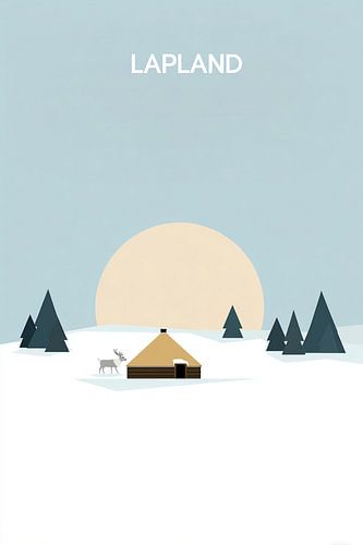 Lapland winter stilte