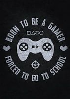 Geboren om een gamer te zijn, gedwongen om naar school te gaan
