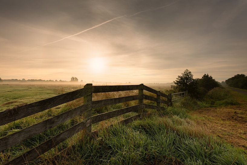 Zaun auf dem Deich in Friesland von KB Design & Photography (Karen Brouwer)