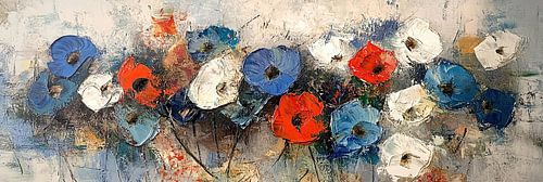 Blooms of Abstract Brush