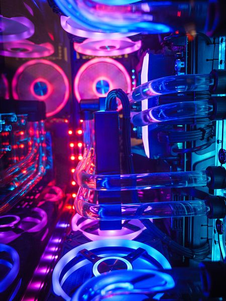 RGB lighting of the mainboard by Mustafa Kurnaz