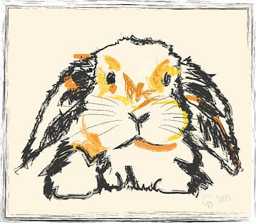 Rabbit Jon by Go van Kampen