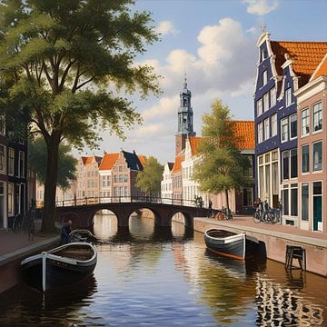 Utrecht Schilderij - Centrum 1.2 van ComfortQ