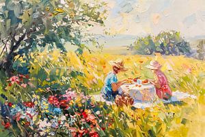 Picknick in de lente van ARTemberaubend